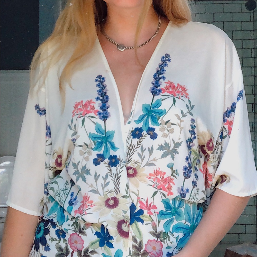 Floral Kimono